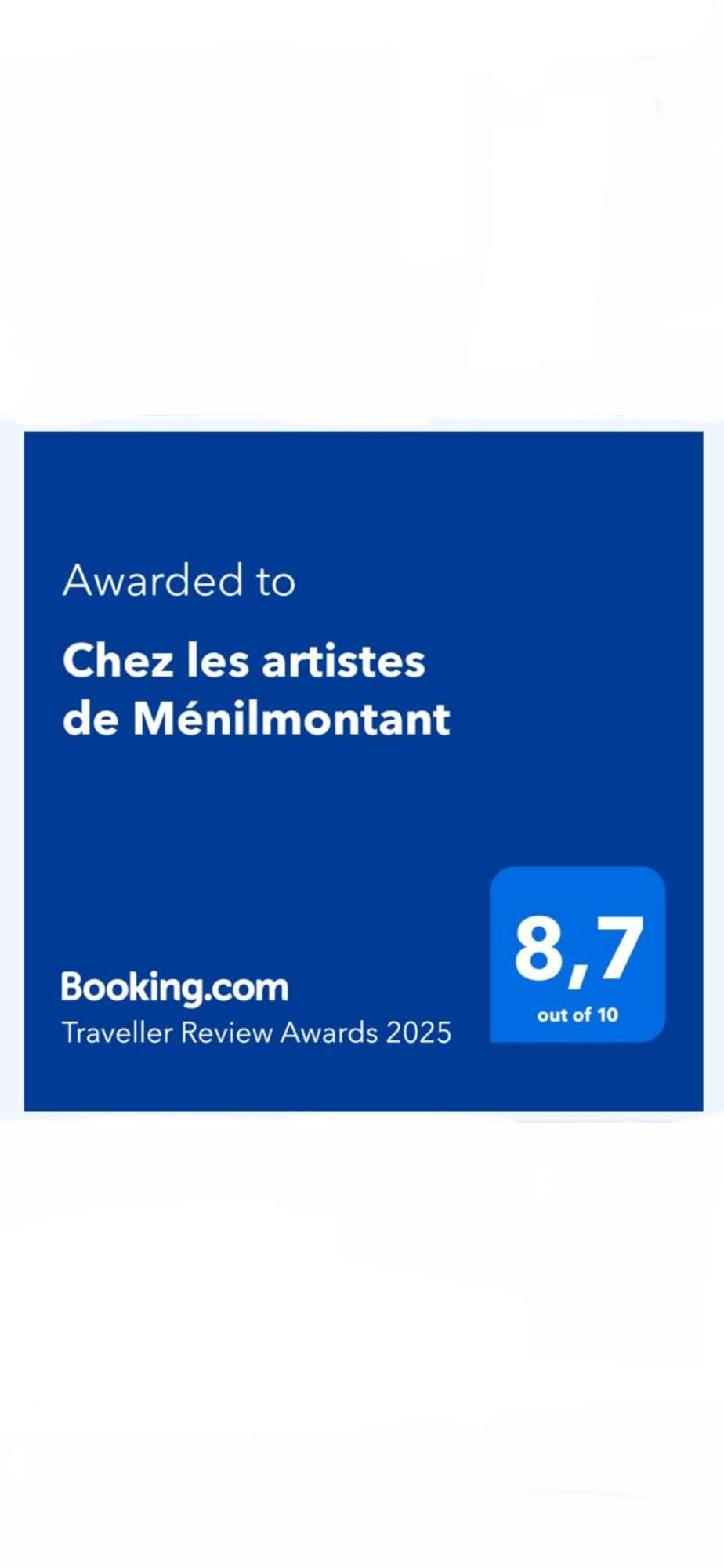 Chez Les Artistes De Menilmontant Paris Exterior foto